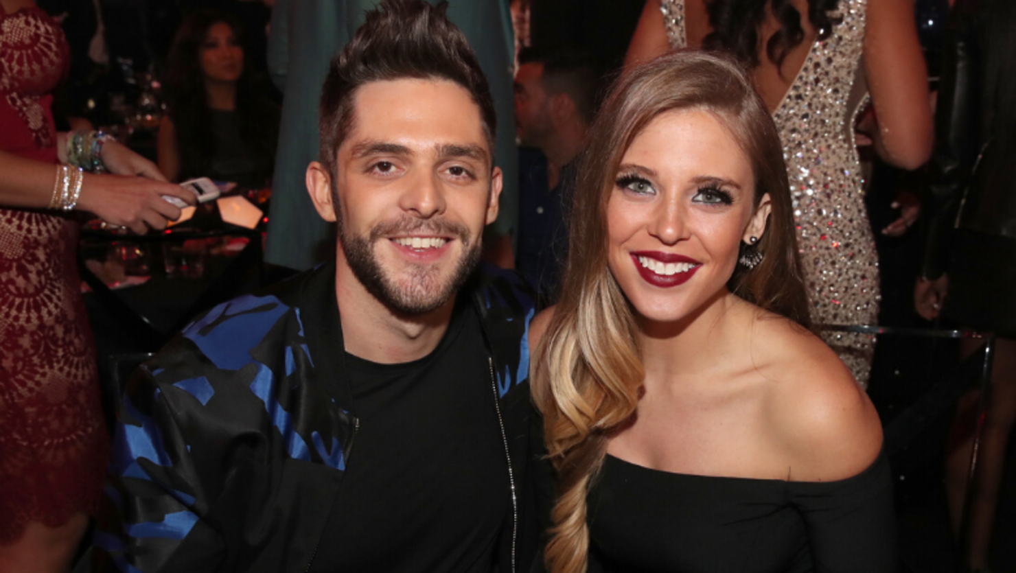 Thomas Rhett Calls Wife Lauren Akins His 'Hero' After Baby Spits Up On Her
