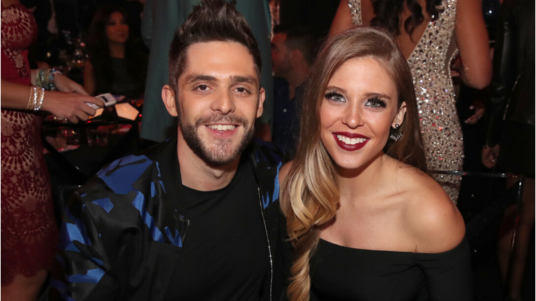 Thomas Rhett Calls Wife Lauren Akins His 'Hero' After Baby Spits Up On Her