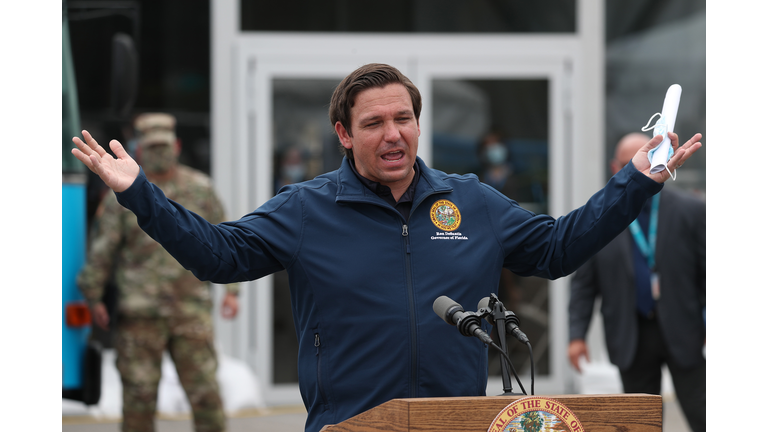 Florida Governor Ron DeSantis Holds Coronavirus Press Briefing