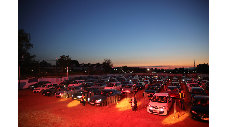 Heino Performs At BonnLive Drive-In Concert