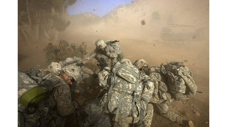 US Army soldiers from 2-506 Infantry 101