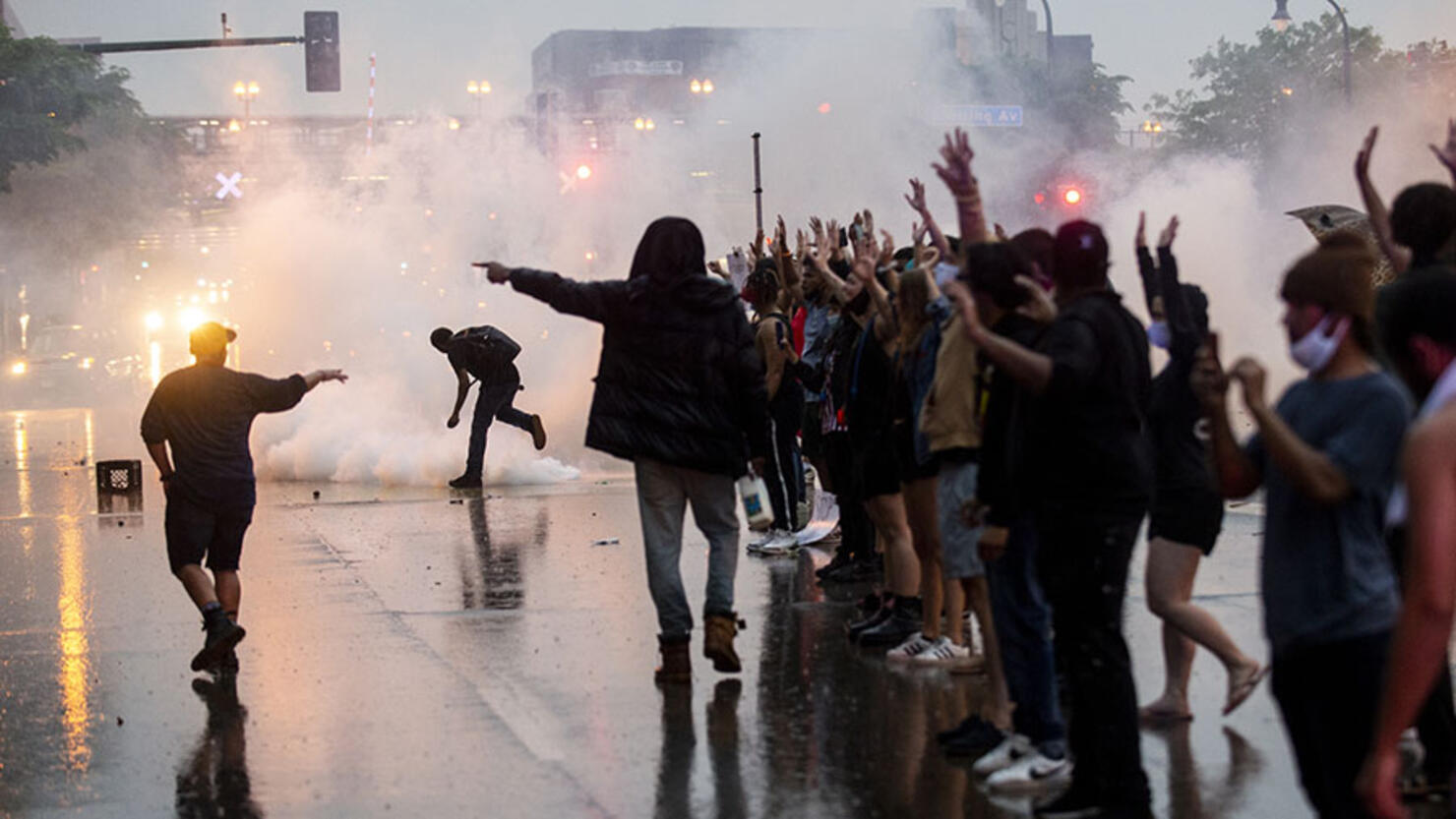 'I Can't Breathe' Protest Held After Man Dies In Police Custody In Minneapolis