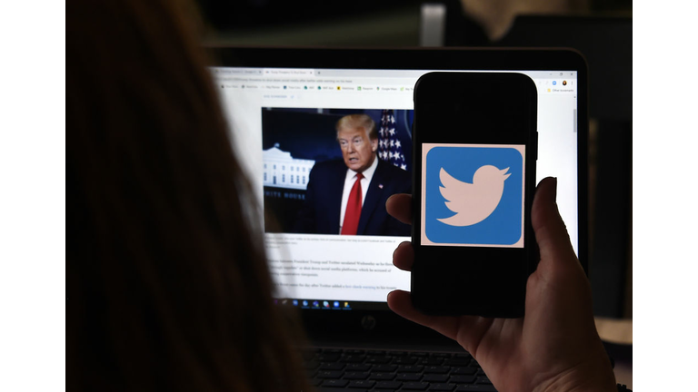 Trump isn't backing down from his threat to crack down on social media outlets for what he sees as illegal censorship.