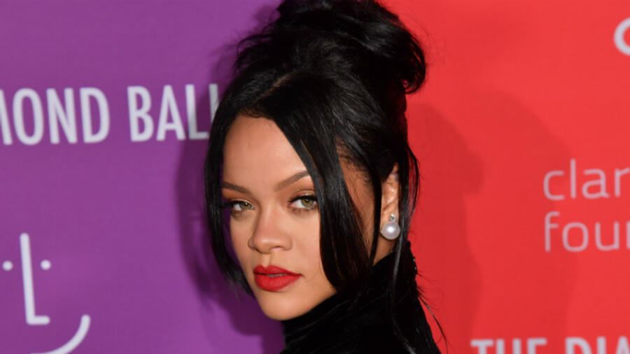 Rihanna Wears Cherry-Print Lingerie; Talks Body Confidence & More | iHeart