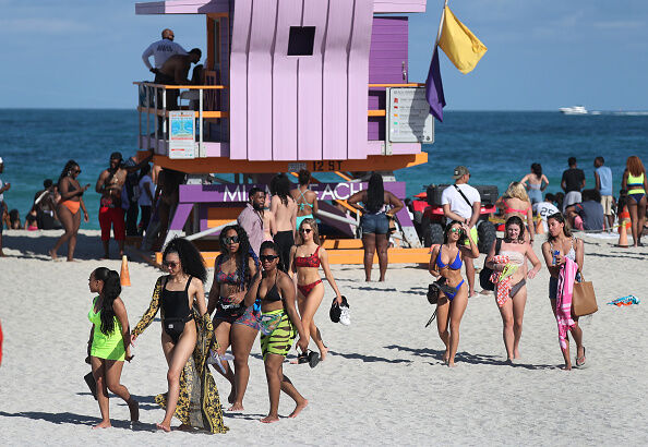Miami Beach Reacts To Coronavirus By Shutting Down Beaches To Limit Spring Break Gatherings