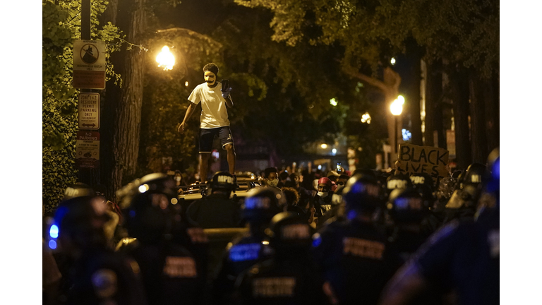 Protesters Demonstrate In D.C. Against Death Of George Floyd By Police Officer In Minneapolis