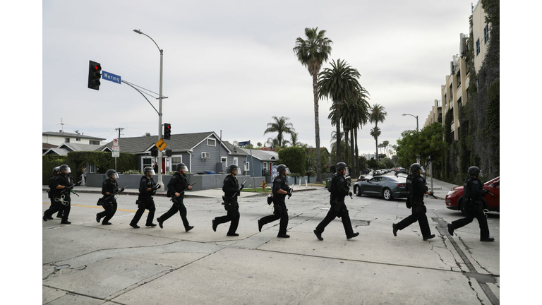 National Guard Called In As Protests And Unrest Erupt Across Los Angeles Causing Widespread Damage