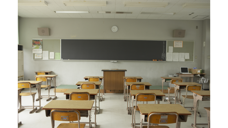 Empty classroom