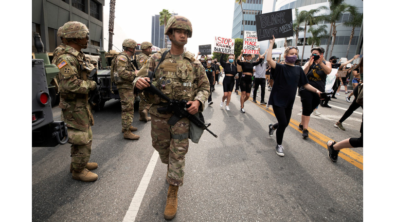 National Guard Called In As Protests And Unrest Erupt Across Los Angeles Causing Widespread Damage