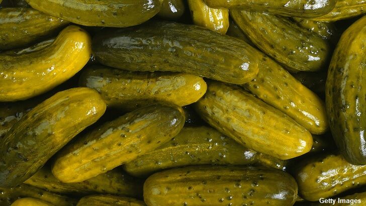 Motorist Busted After Tossed Pickle Hits Road Worker
