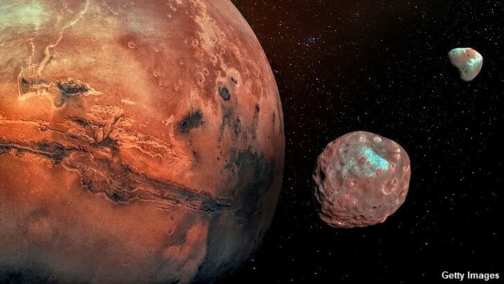 Study Suggests Mars Once Had a Ring