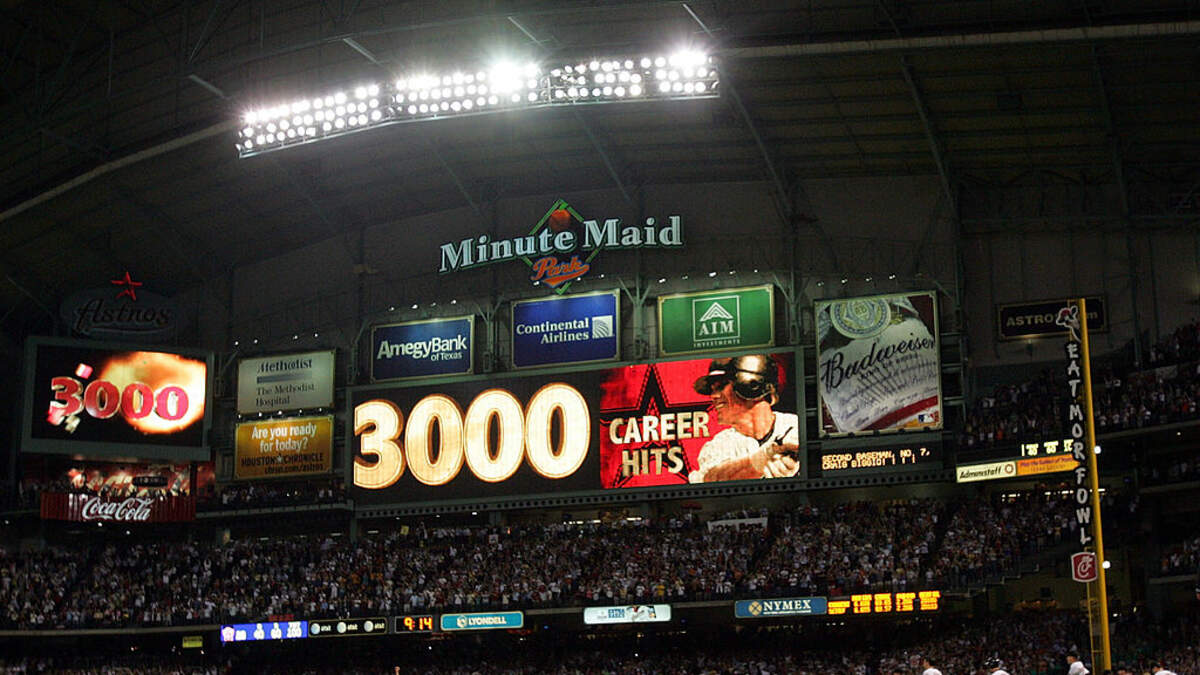 Big Days in Astros History - June 28, 2007 - Biggio joins the 3000