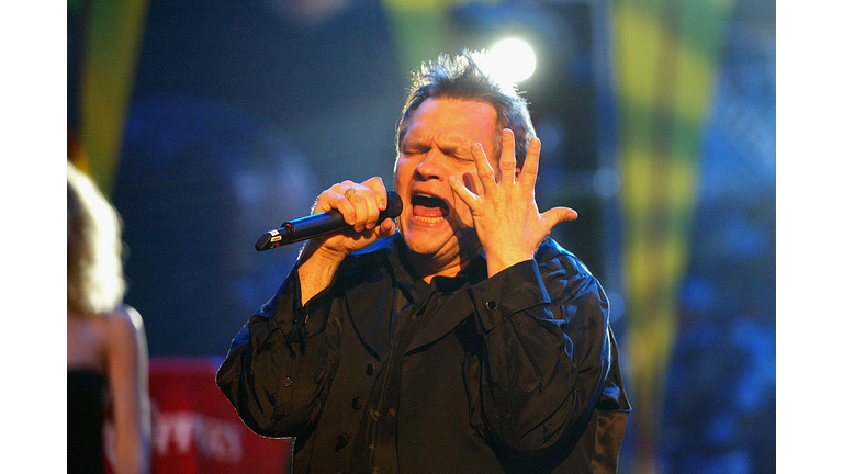 Meatloaf performs