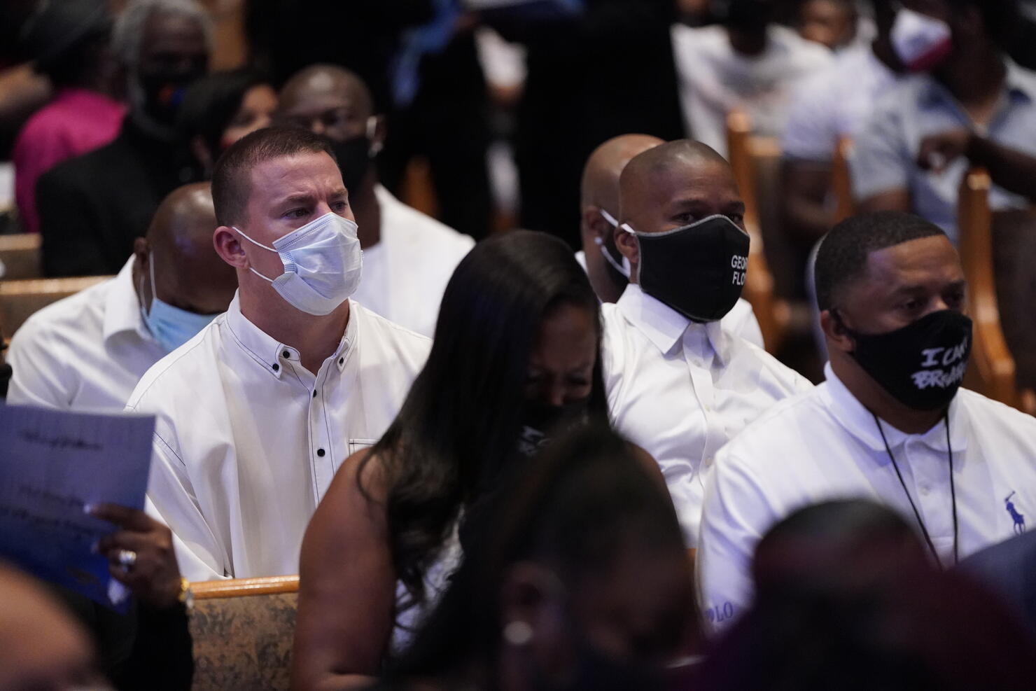 Private Funeral For George Floyd Takes Place In Houston