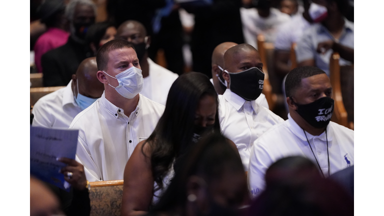 Private Funeral For George Floyd Takes Place In Houston