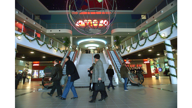 Interior view of the multiplex cinema network AMC