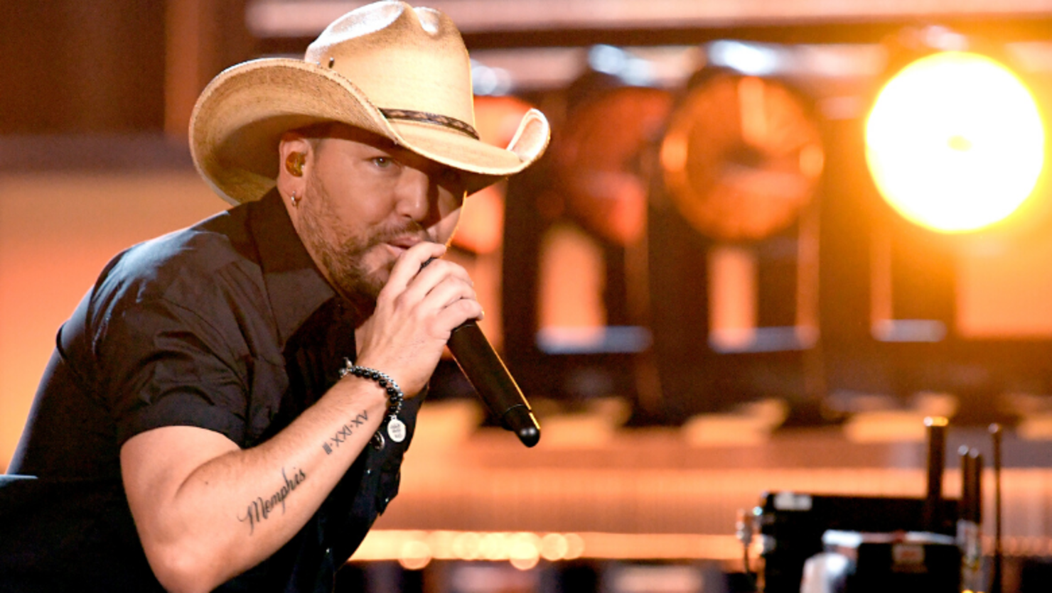 Jason Aldean Responds To Troll Who Criticized His Son Memphis' Long Hair