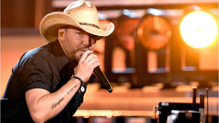 Jason Aldean Responds To Troll Who Criticized His Son Memphis' Long Hair