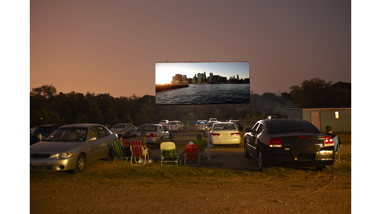 Drive in movie theater