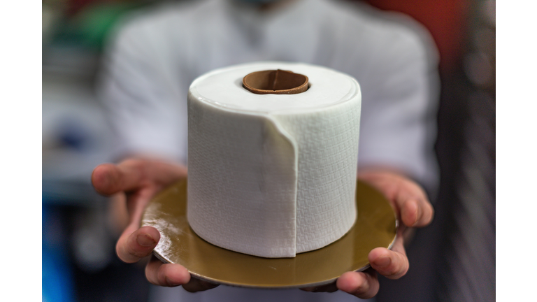 Pastel de papel de baño en Thailandia