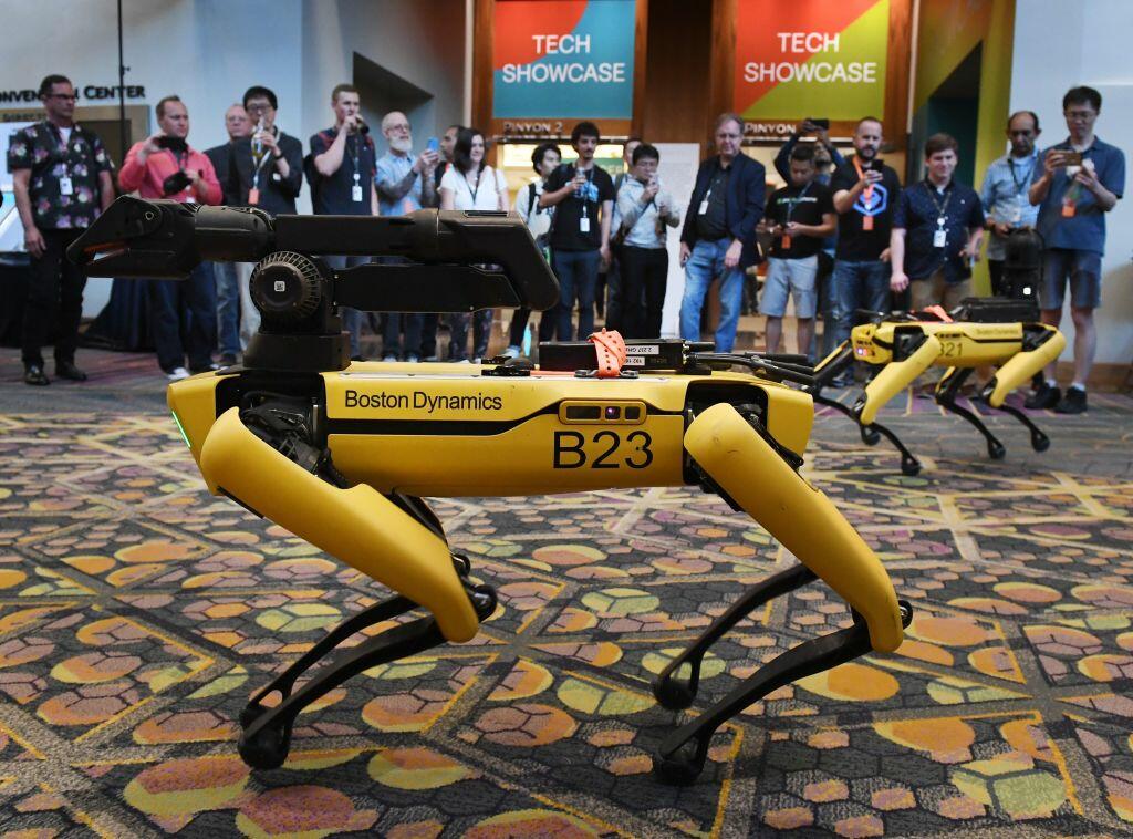 WATCH: Boston Dynamics Robots Show Off Dance Moves To BTS | IHeart