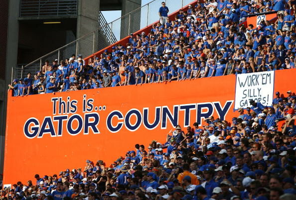 University of Florida is Gator Country 