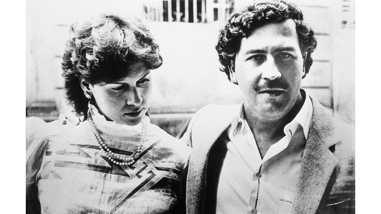Pablo Escobar et son épouse en 1983