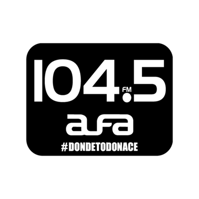 Alfa 104.5 FM logo