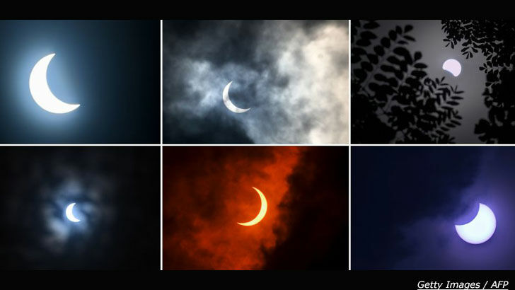 Stunning Views of the Solar Eclipse