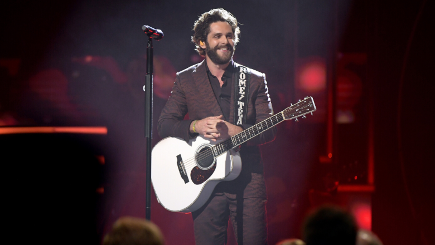 Thomas Rhett Hopes To 'Lead By Example' When It Comes To Being A Light