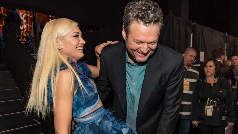 Blake Shelton Gwen Stefanis Love Captured In New Nobody But You Video Iheart 