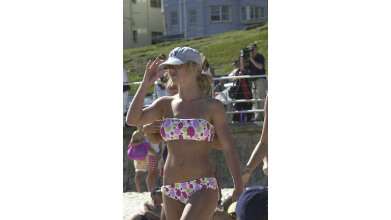 Britney Spears Visits Bondi Beach