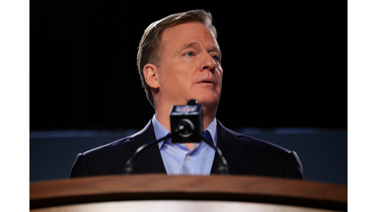 NFL Commissioner Roger Goodell Super Bowl Press Conference