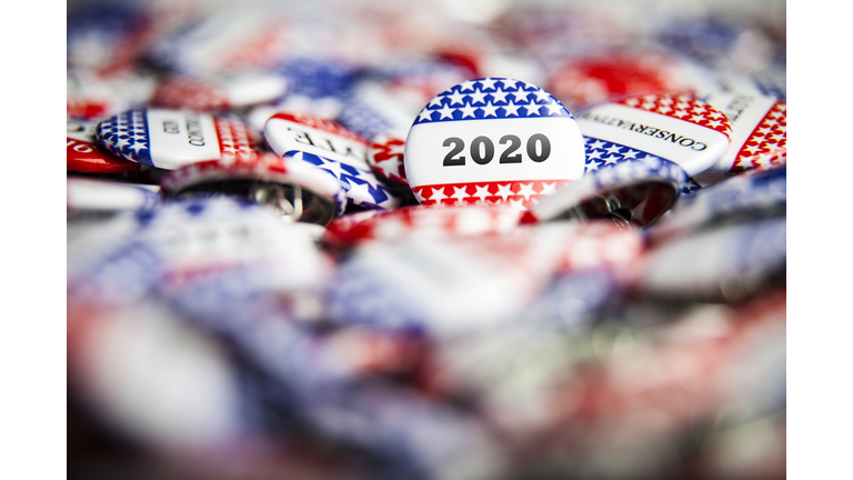 Election Vote Buttons 2020