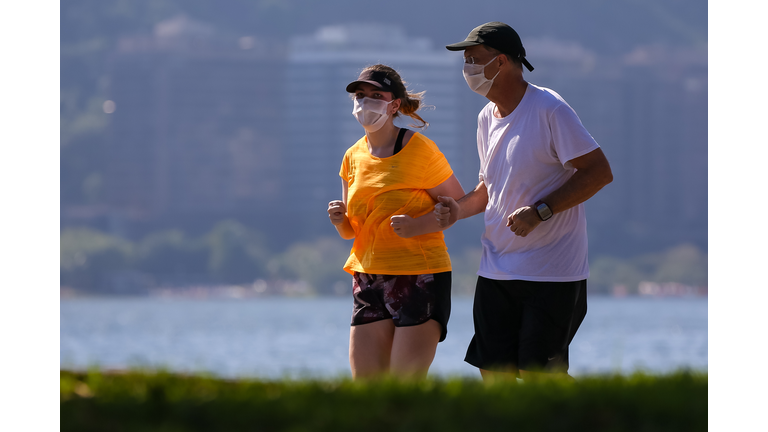 First Sunday in Rio as The Mayor Has Lifted Most Of The Restrictions Amidst the Coronavirus (COVID - 19) Pandemic