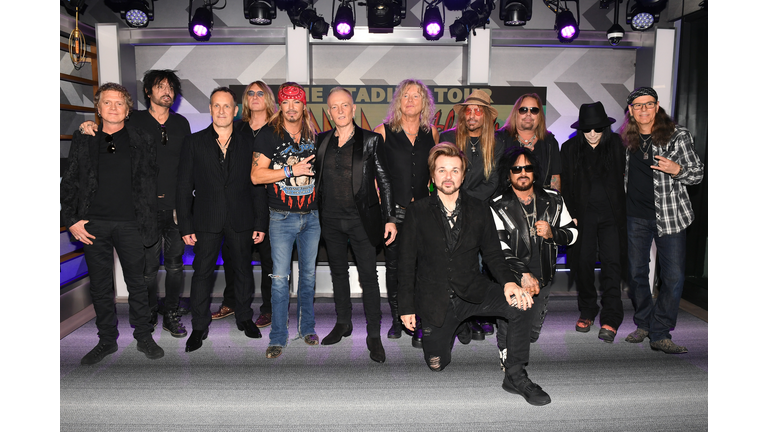 Press Conference With Mötley Crüe, Def Leppard And Poison Announcing 2020 Stadium Tour