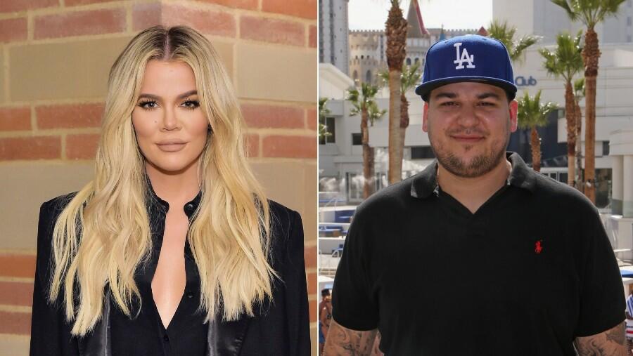 Khloe Kardashian Shares Rare Selfie With Brother Rob | IHeart