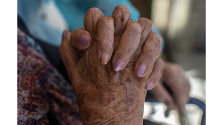 Nursing Homes Still Locked Down, Residents Meet Loved Ones Through A Glass Safely