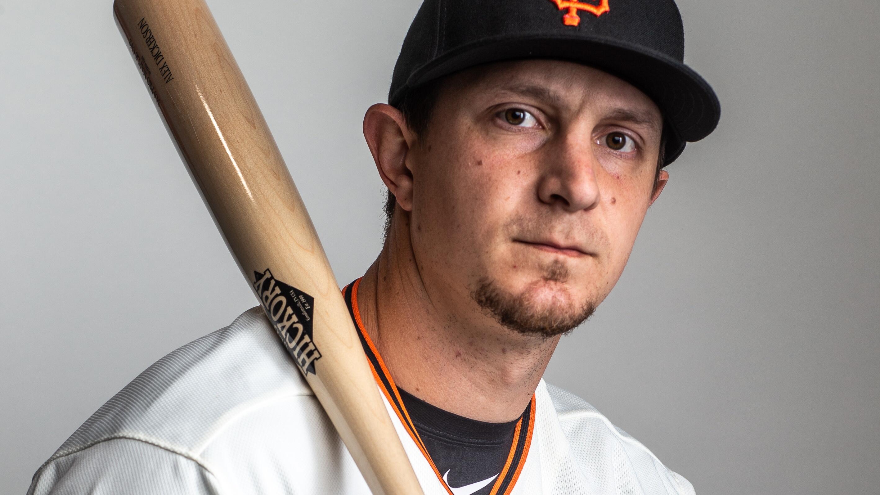 SF Giants Alex Dickerson Hits A Home Run With No Fans