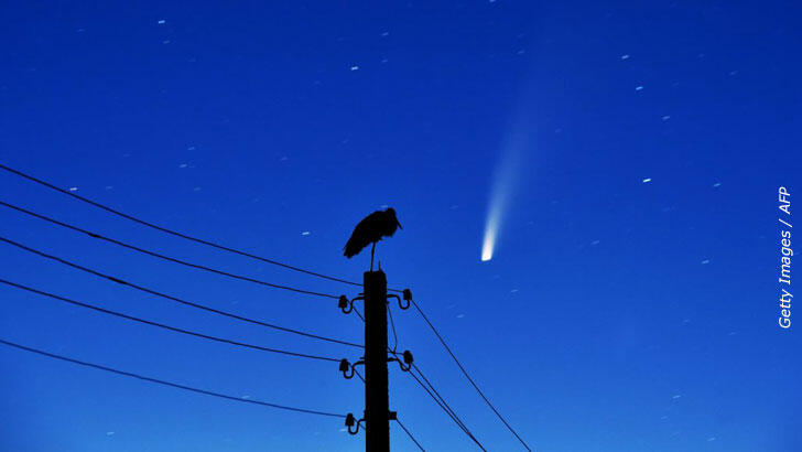 can i see the comet tonight in ohio