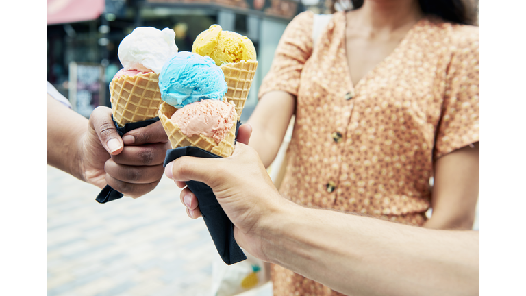 Ice cream cheers!