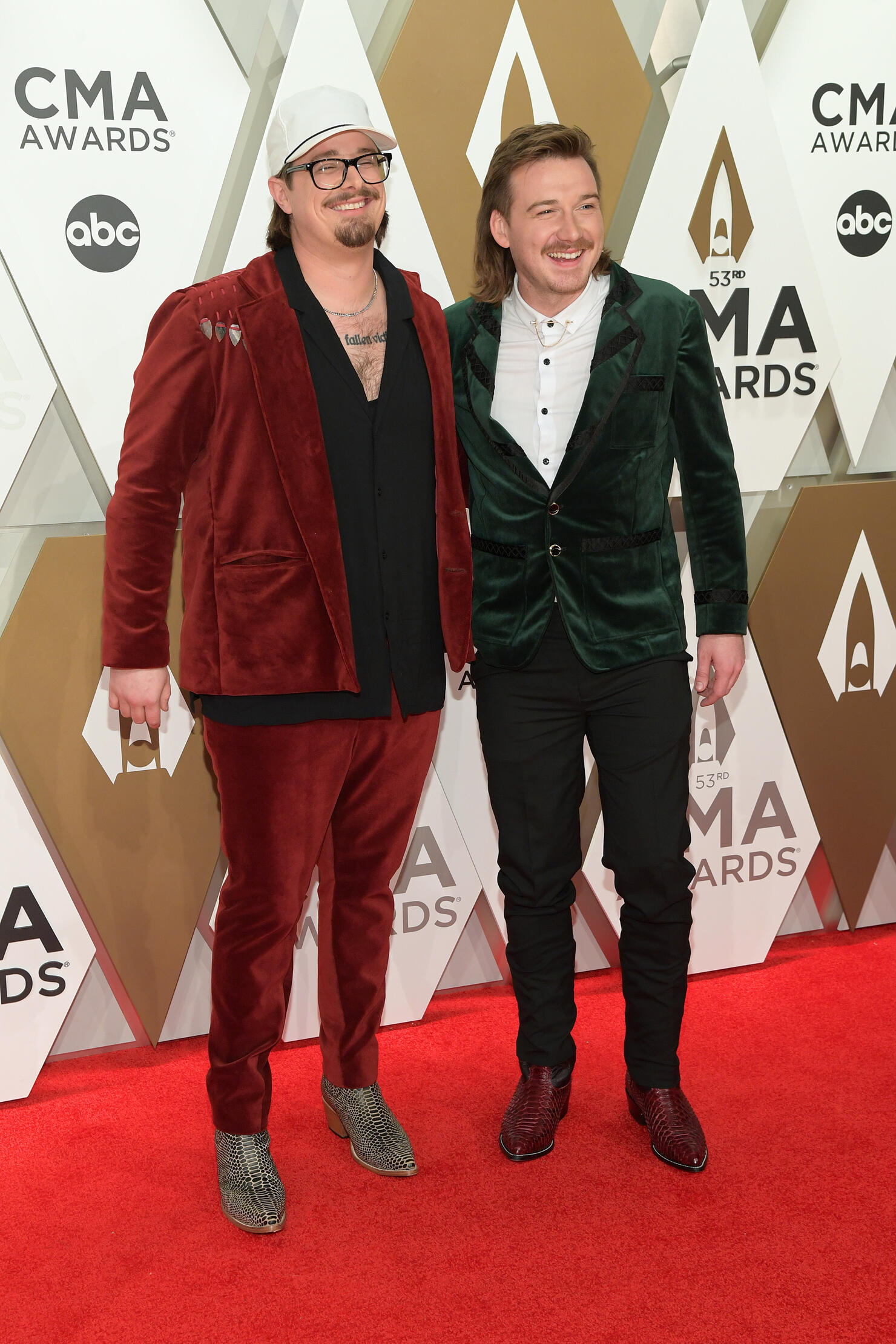 Hardy + Morgan Wallen || The 53rd Annual CMA Awards - Arrivals