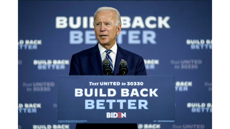 Democratic Presidential Candidate Joe Biden Speaks On His Economic Recovery Plan in Delaware