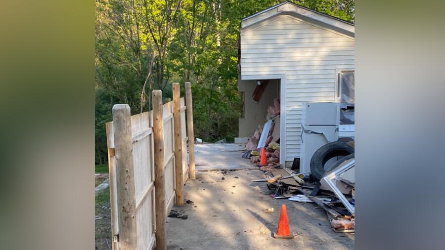 Maine Man Saws Neighbor's Garage In Half Over Property Line Dispute ...