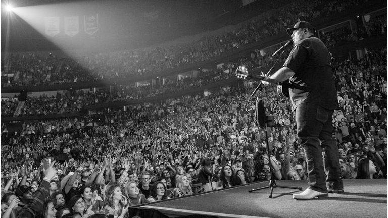 Photos: Luke Combs in concert at Raleigh's PNC Arena