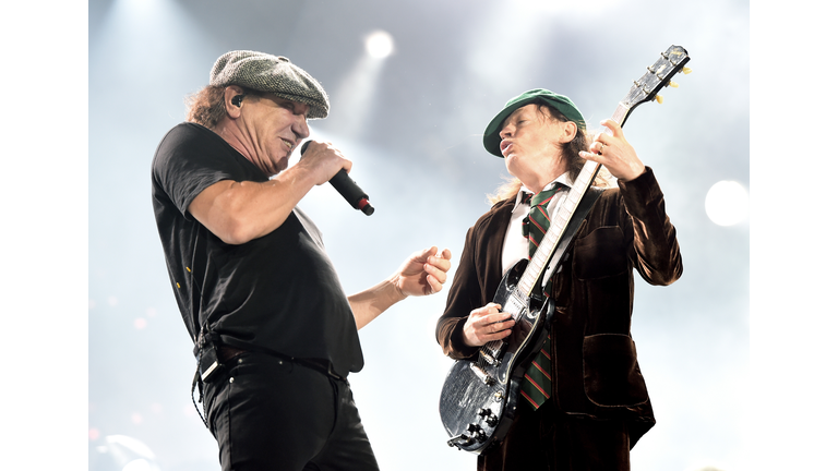 AC/DC Performs At Dodger Stadium