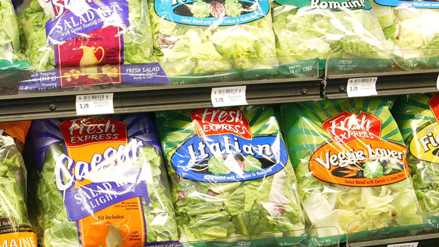 Packaged Salad Is The Second Fastest Selling Item On Grocery Shelves