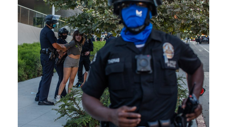 The scene in Los Angeles, courtesy of photographer APU GOMES/AFP 