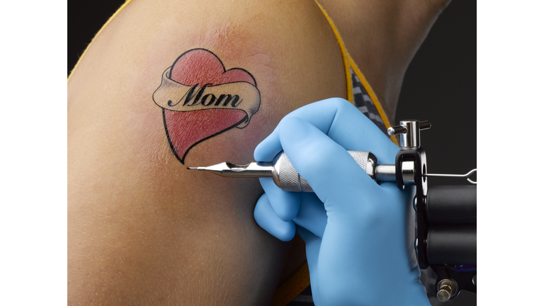 Mom Tattoo on Arm