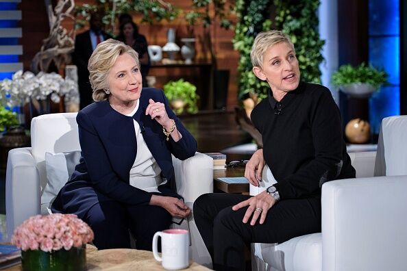 HILLARY CLINTON VISITS THE ELLEN SHOW